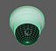 Dome Security Camera low poly