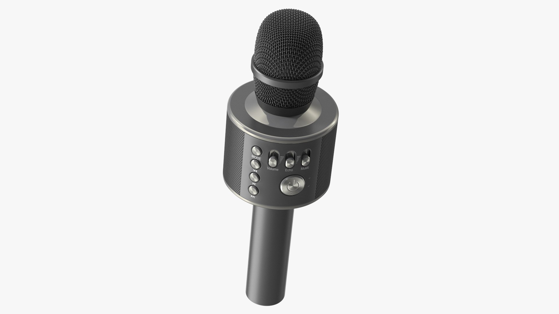 Wireless Bluetooth Mic for Karaoke 3D model preview
