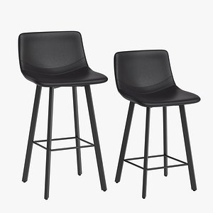 3D model Bar stool CH-212069 24 and 30 inches