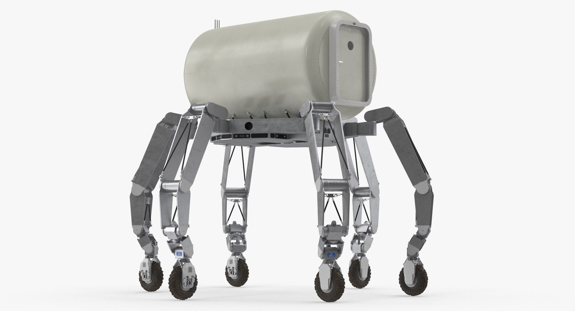 Lunar Rover Cargo Module Generic 3D Model 3D model preview