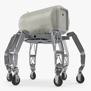 lunar rover cargo module 3D model