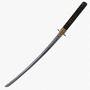 3D model Katana Sword