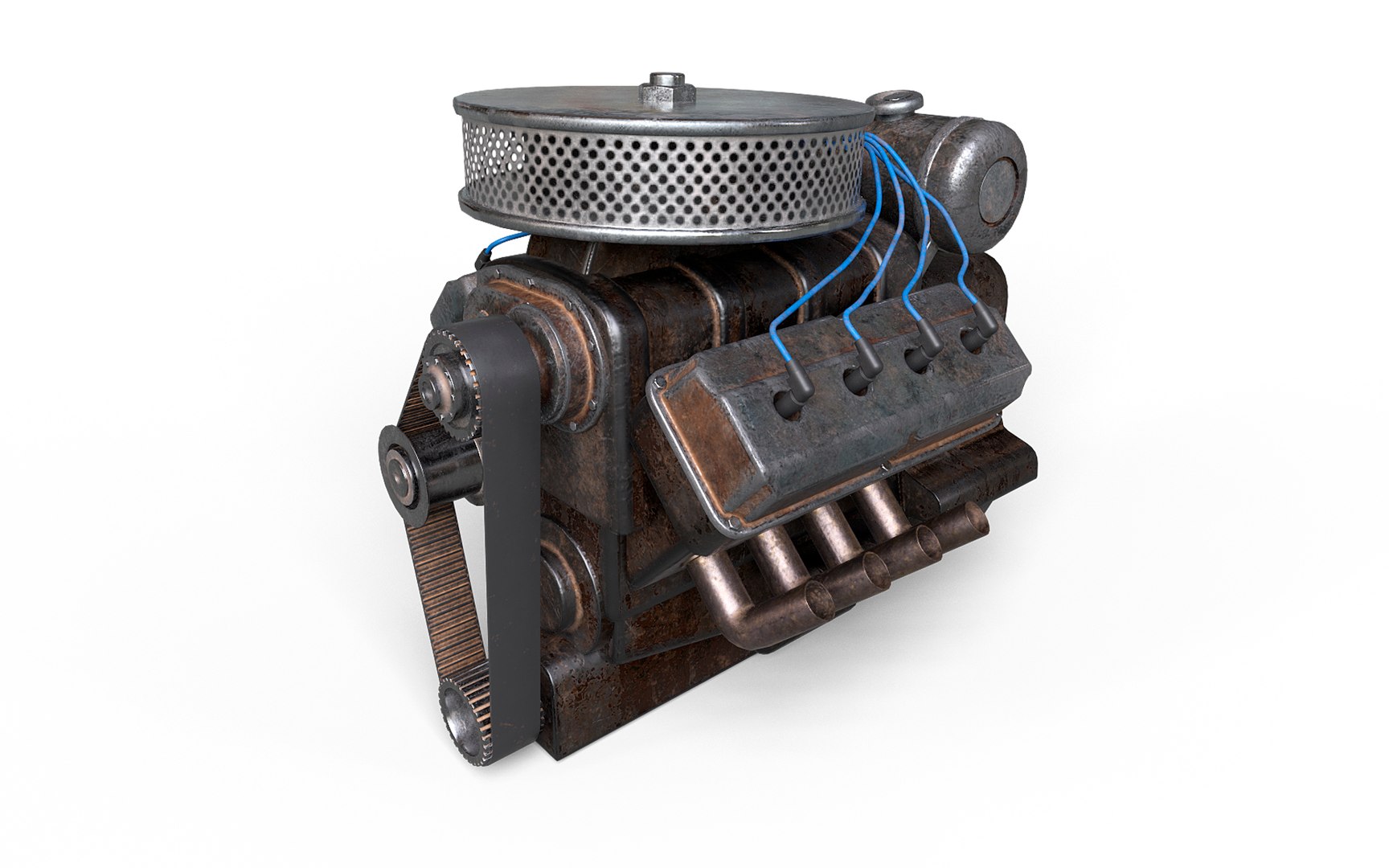 Car Engine 3D Model TurboSquid 2061344