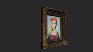 picasso women 3D model