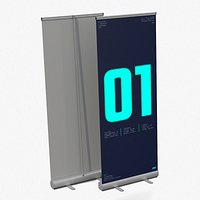 Roll-Up Banner - Corporate Customizable Display