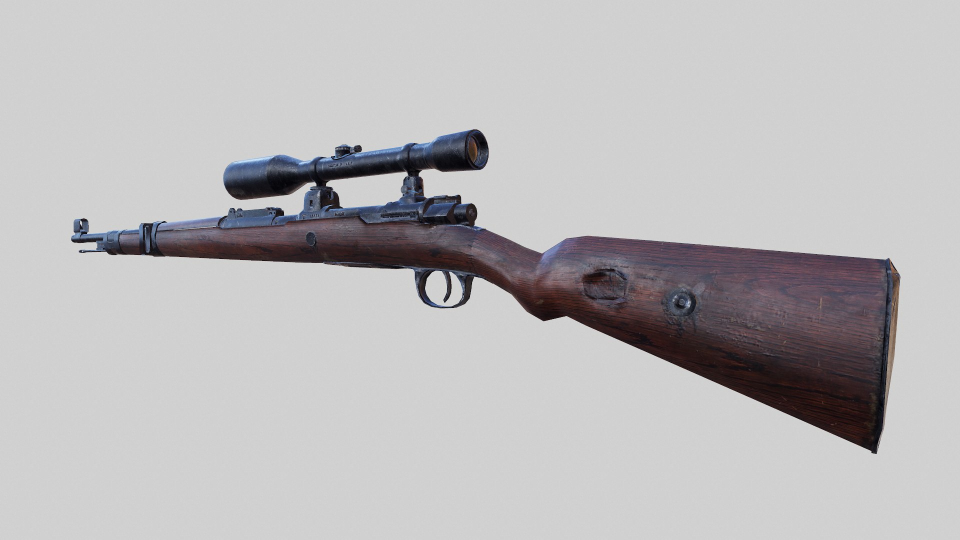 3D mauser 98k rifle model https://p.turbosquid.com/ts-thumb/zt/eiquPS/4yj4WzpW/screenshot001/png/1561392362/1920x1080/fit_q87/91a308a4deba6fe2fe7147a764bb9e45455d5a08/screenshot001.jpg