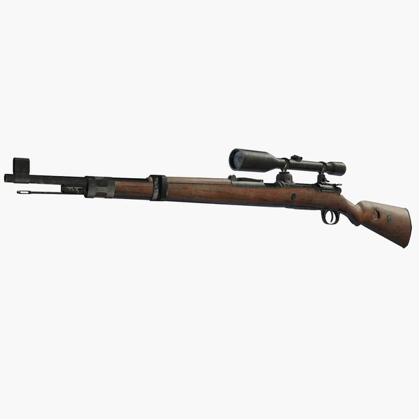 wolny Karabin Mauser 98K Model 3D - TurboSquid 1419007