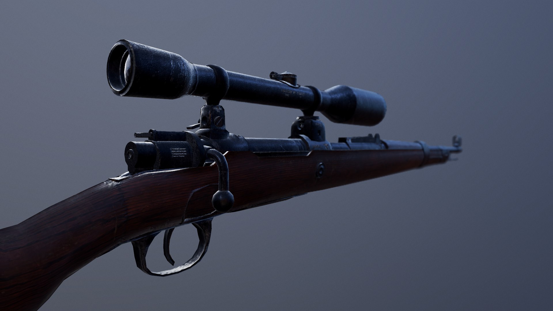 3D mauser 98k rifle model https://p.turbosquid.com/ts-thumb/zt/eiquPS/pZq97d19/render4/png/1561152857/1920x1080/fit_q87/bca1f00de5440658f05a0d8562bc8a5439ef38c3/render4.jpg