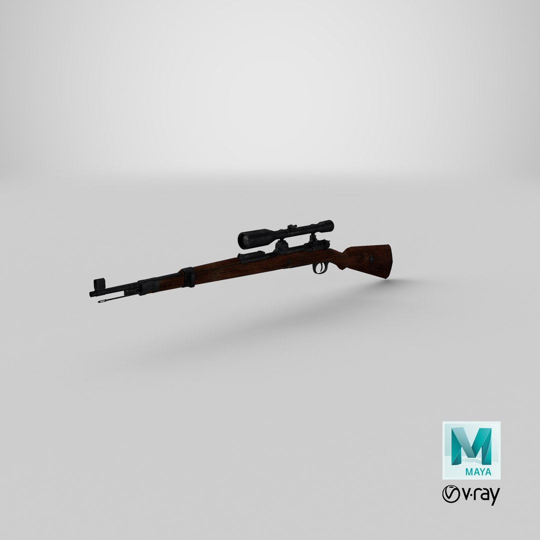 3D mauser 98k rifle model https://p.turbosquid.com/ts-thumb/zt/eiquPS/t3GST8vv/stemcell_maya_vray_render/png/1580154836/1920x1080/fit_q87/777823e423ea2a10db49e5913ba9778b33c50da4/stemcell_maya_vray_render.jpg