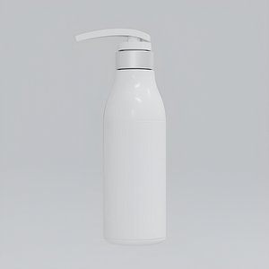3D Shampoo Bottle model