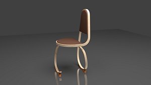 The Arabesque Chair wooden curves