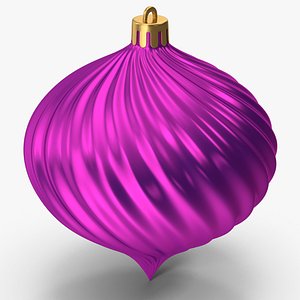 Purple Christmas Ball model