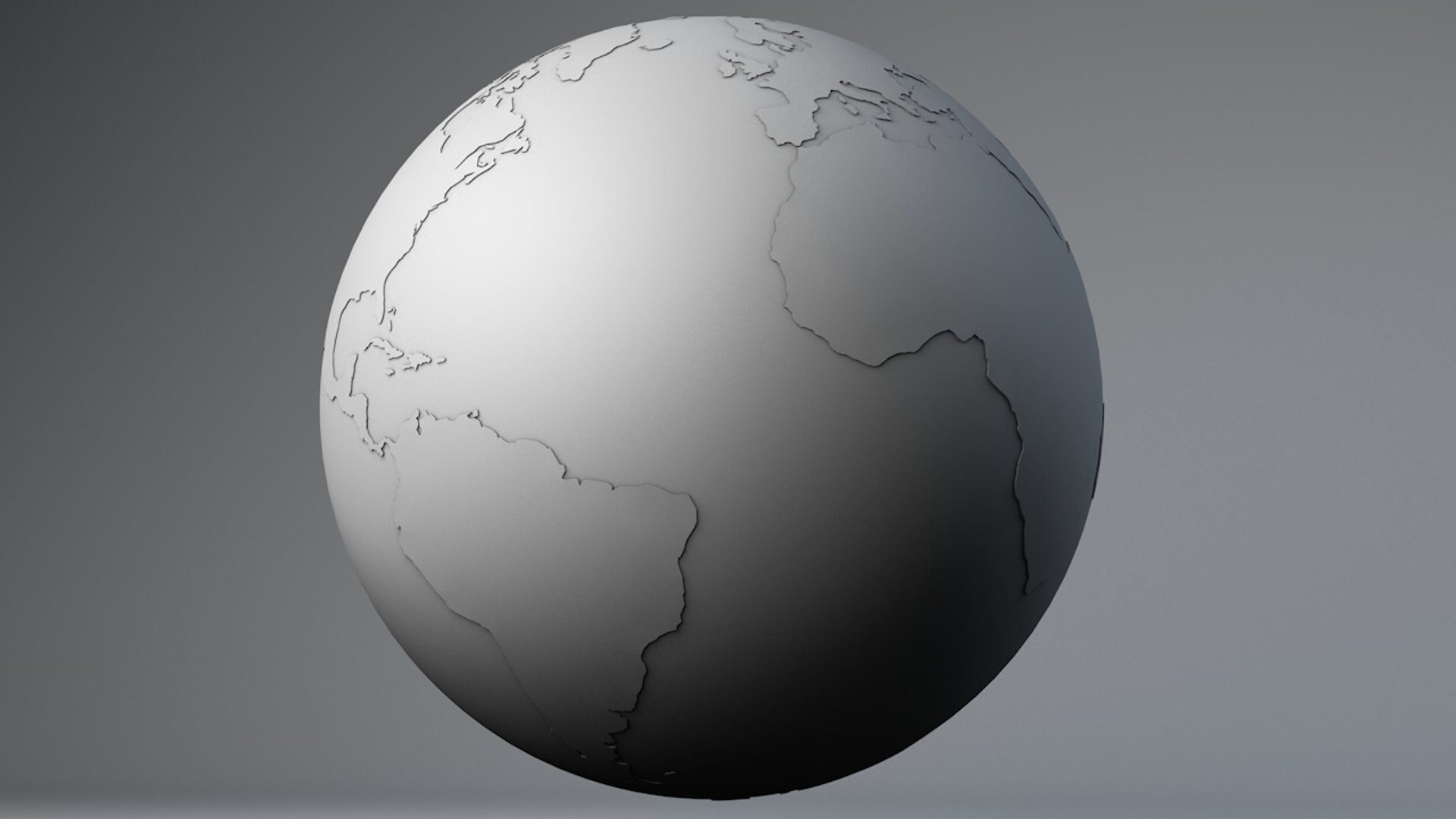 3d c4d earth water landmass