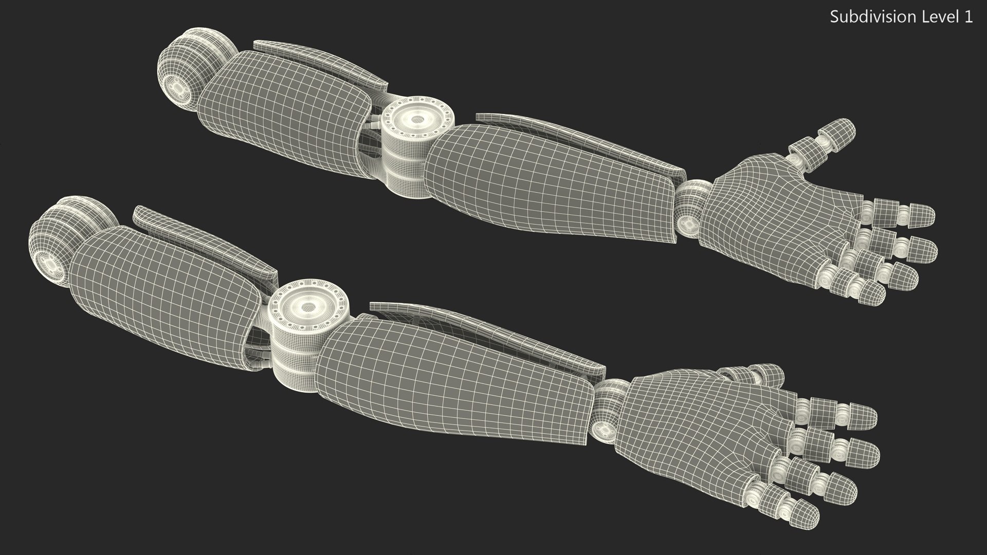 Hands Cyborg Child 3D - TurboSquid 2378171