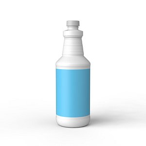 Disinfectant Bottle 3D