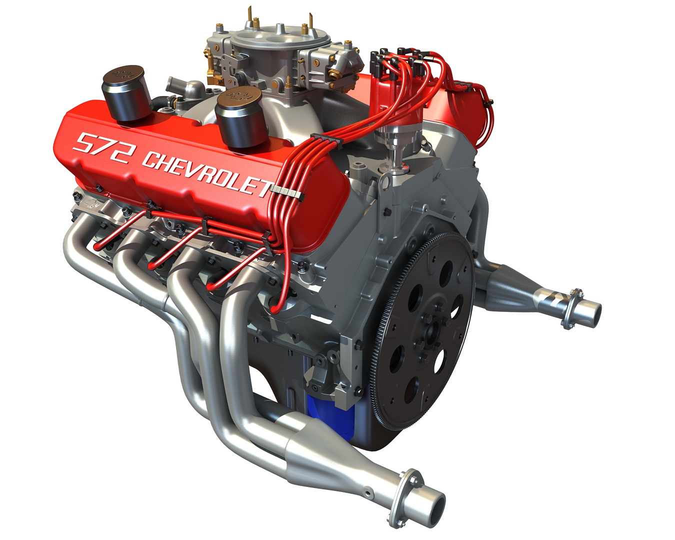 Big block crate engine 3D - TurboSquid 1234225