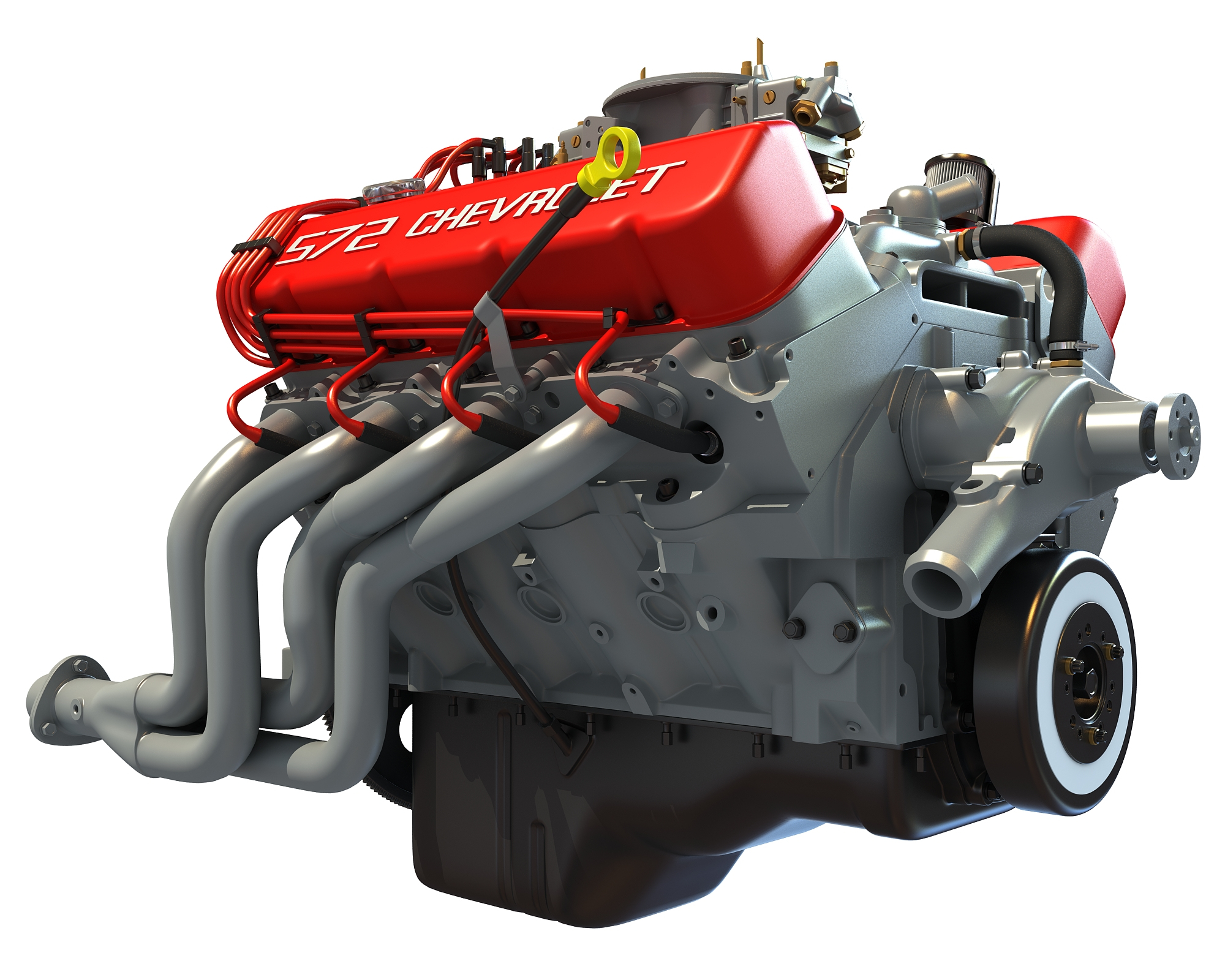 Big block crate engine 3D - TurboSquid 1234225