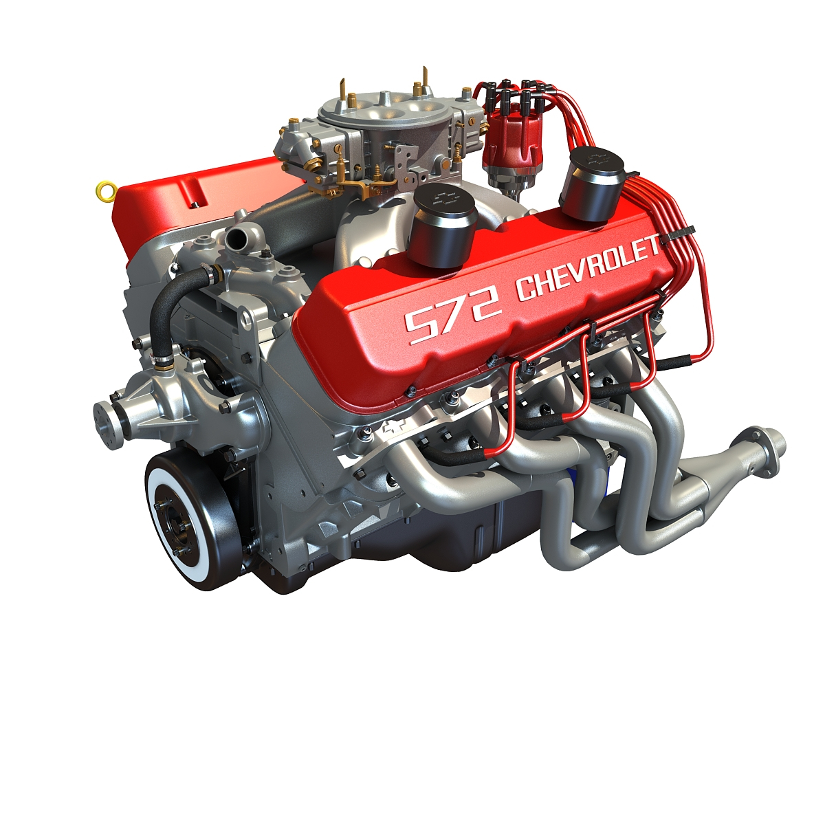 Big block crate engine 3D - TurboSquid 1234225