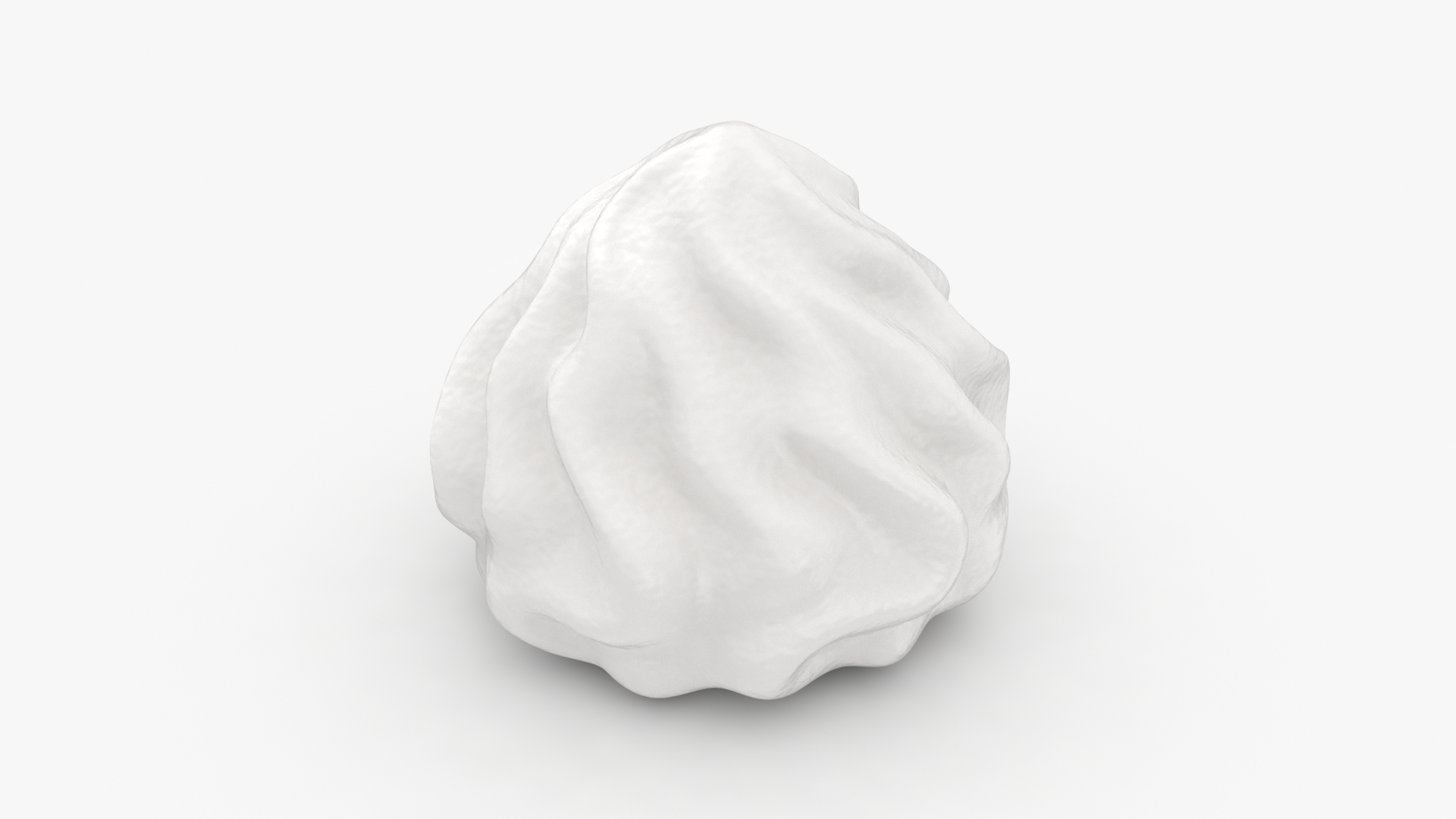 Whipped cream swirl in Blender 3.3 🍦🧁🤍 #3d #b3d #blender #blender3d  #blendertutorial #3dtutorial 