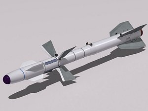 r-27 missile 3d model