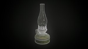 Gas lamp model