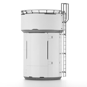 sci-fi structure model