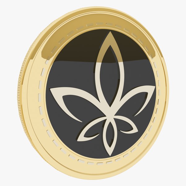 3D FLO Cryptocurrency Gold Coin