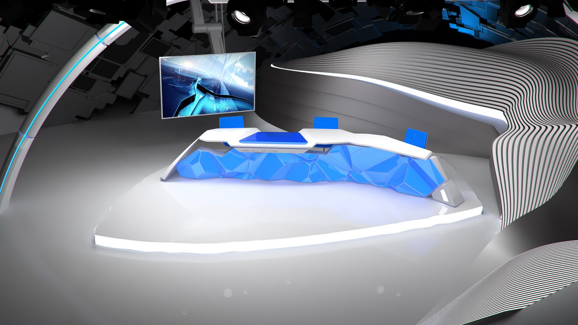 Studio Set 14 3D Model - TurboSquid 2058898