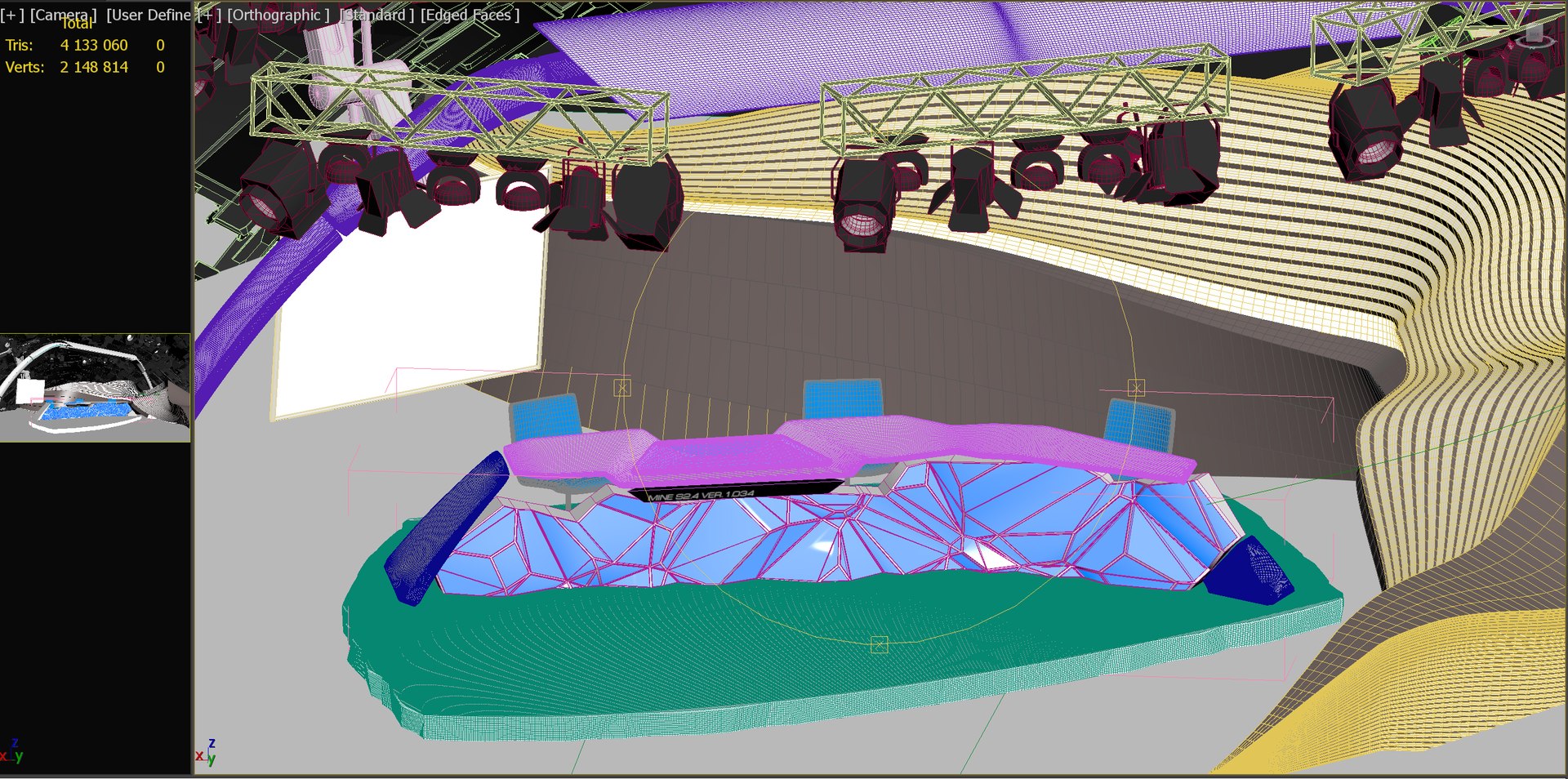 Studio Set 14 3D Model - TurboSquid 2058898