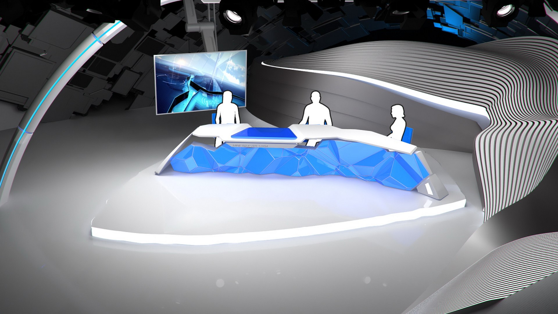 Studio Set 14 3D Model - TurboSquid 2058898