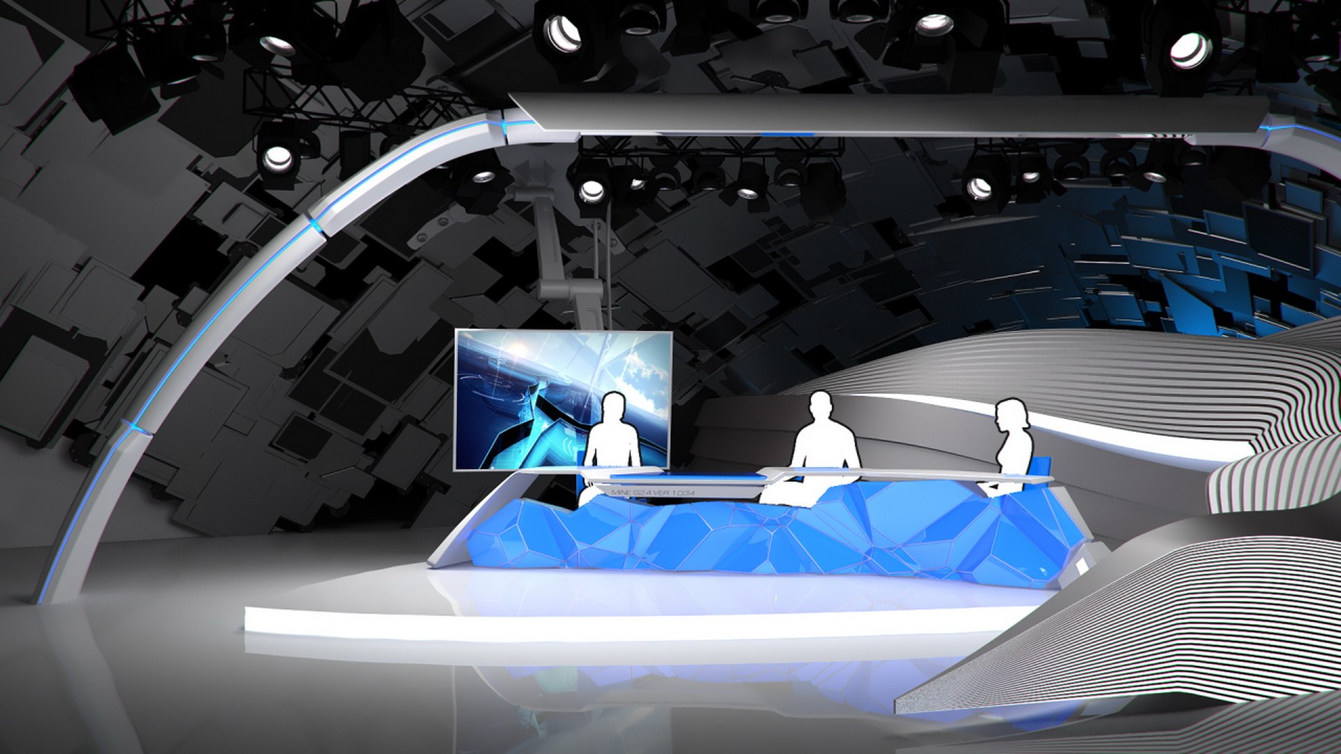 Studio Set 14 3D Model - TurboSquid 2058898