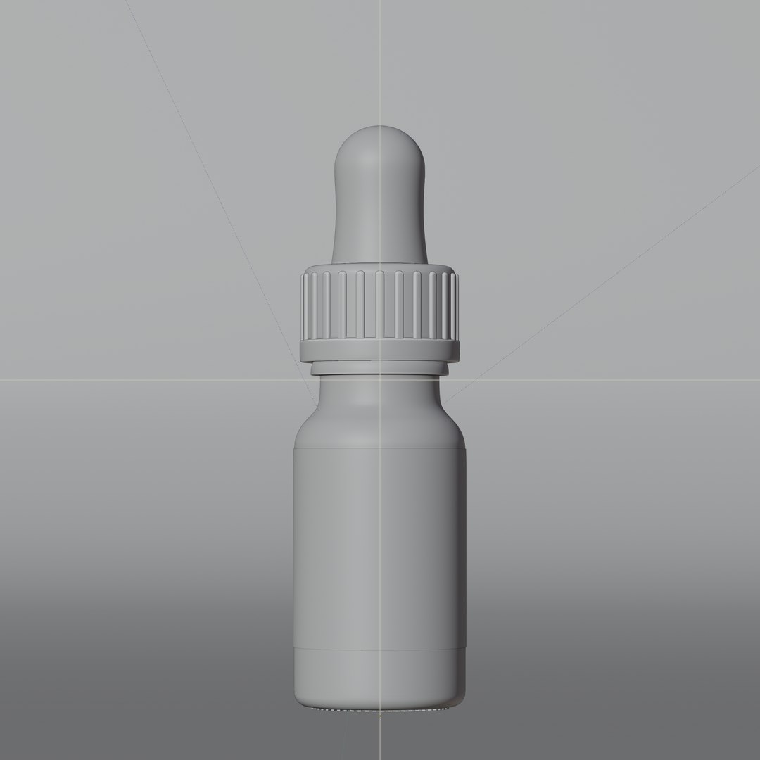 3D Dropper Bottle Mockup 17 - TurboSquid 2286629