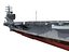 uss ronald reagan cvn-76 3d model
