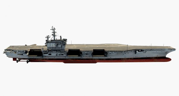 uss ronald reagan cvn-76 3d model