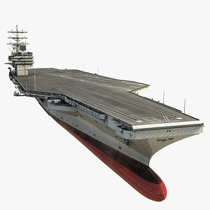 uss ronald reagan cvn-76 3d model