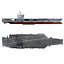 uss ronald reagan cvn-76 3d model
