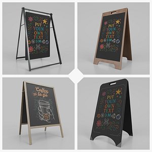 Customizable Event & Promotional Chalkboard Signs