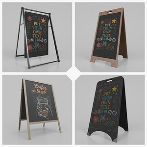 Customizable Event & Promotional Chalkboard Signs