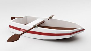 3D wood boat