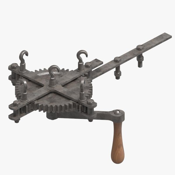 3D model old rope machine - TurboSquid 1327163