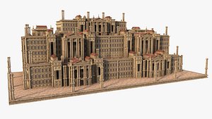 3D Big Palace Building