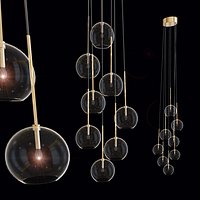 Ice Chadelier Sr6 Gold Light