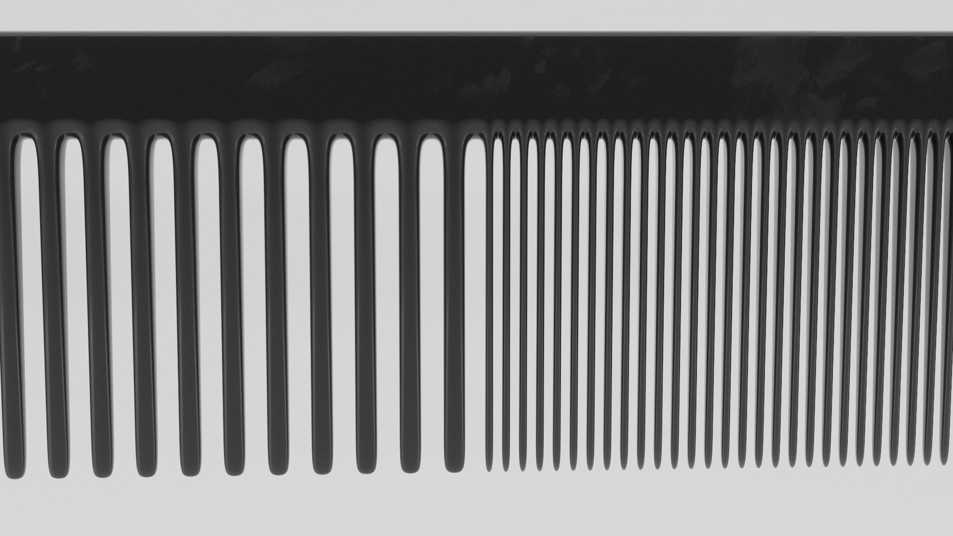 3D Model Realistic Plastic Comb - TurboSquid 2348317
