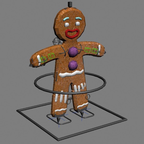 gingerbread man rigged max