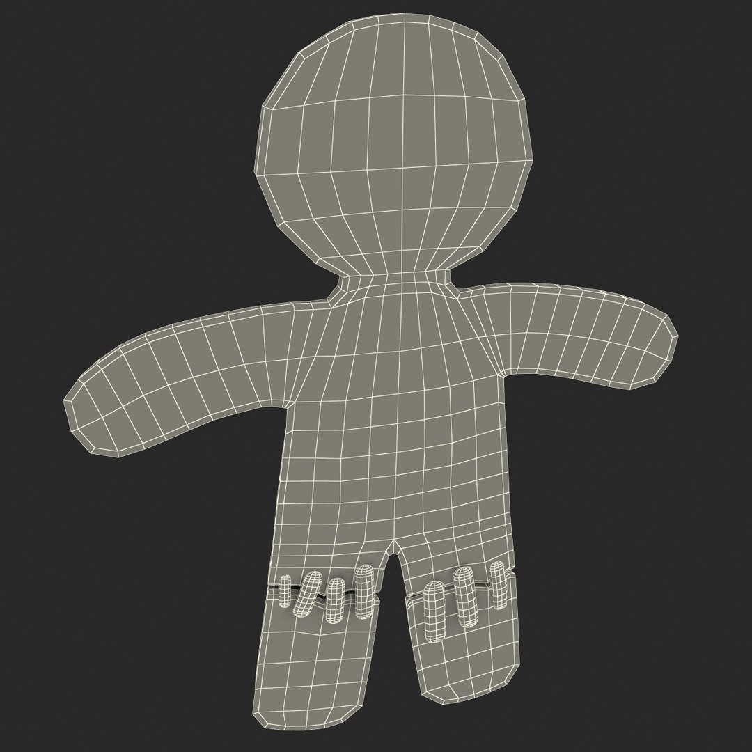 Gingerbread Man Rigged Max