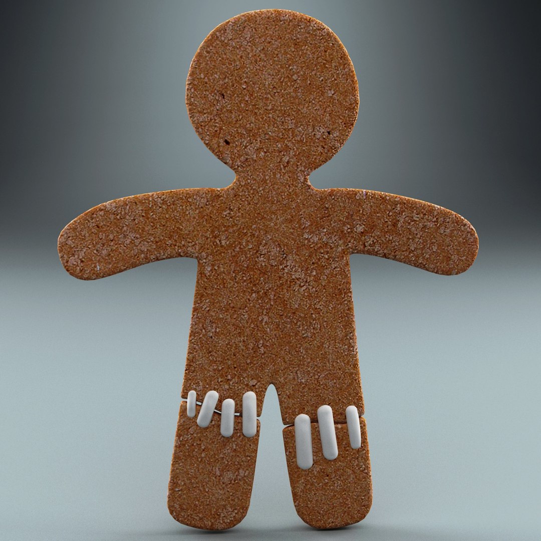 Gingerbread Man Rigged Max
