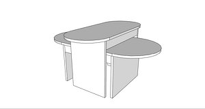 Nesting Coffee Table Set