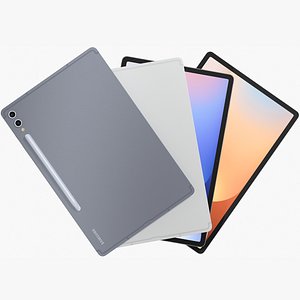 3D Samsung Galaxy Tab S10 Plus All Colors