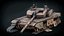Burnt Type 99 Chinese Main Battle Tank