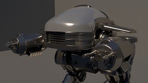 3D model ED-209 Robocop
